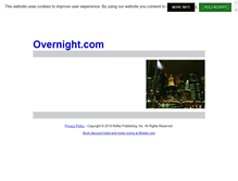 Tablet Screenshot of overnight.com